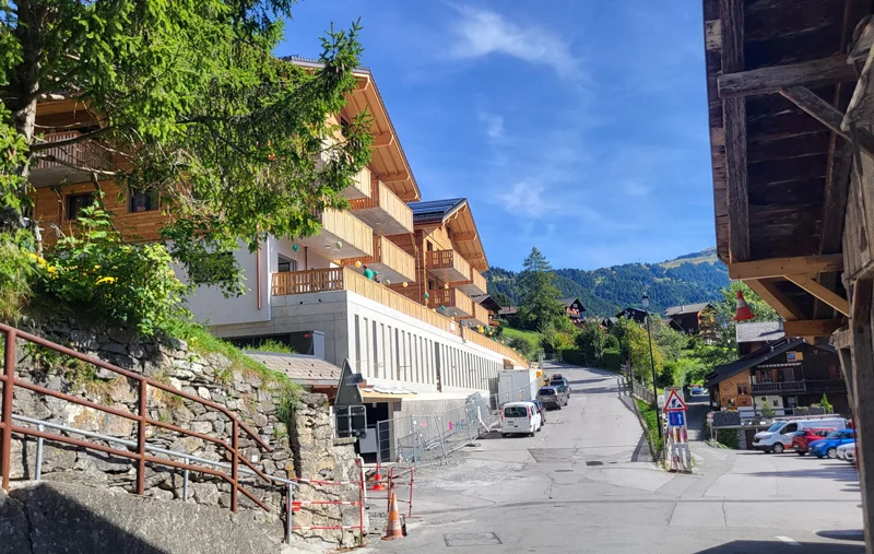 Bouquet de chantier à Gryon, le jeudi 26 juin 2025